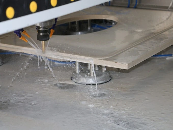 CNC Router Machine Sink Cutting